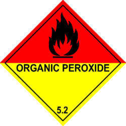 Roul. Etiq. transport Organic peroxyde  Classe 5.2