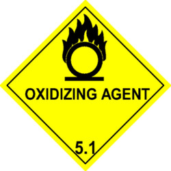 Roul. Etiq. transport Oxidizing agent 5.1
