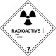 Roul. Etiq. transport Radioactive I