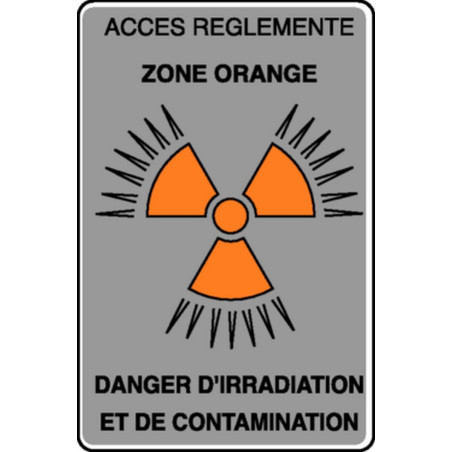 Accès réglementé Danger d'irradiation et de contamination