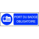 Port du Badge Obligatoire