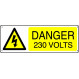 Danger 230 Volts