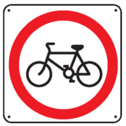 Interdit aux bicyclettes