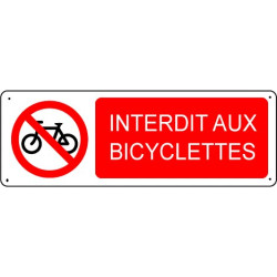 Interdit aux bicyclettes