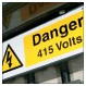 Danger 415 volts