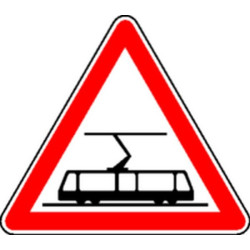 Attention passage de tramway 500mm classe 1