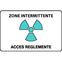 Zone intermittente Accès règlementé 