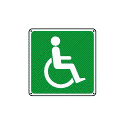 Handicapé Evacuation Picto