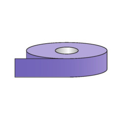 Rouleau pour tuyauteries Acides & Bases-Violet (50mm)