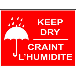 Keep Dry - Craint l'Humidité