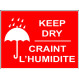 Keep Dry - Craint l'Humidité