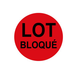 Pastilles "Lot Bloqué"