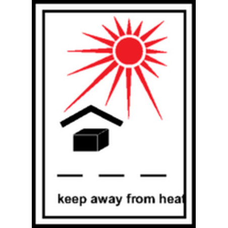Keep away from heat