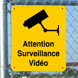 Attention Surveillance Vidéo