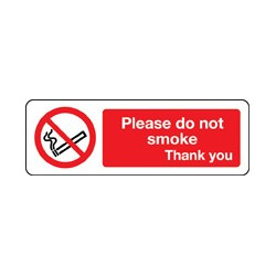 Please do not smoke