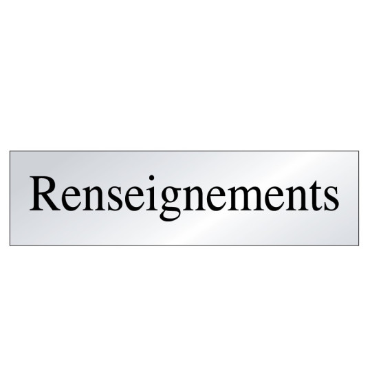 Renseignements (Inox)