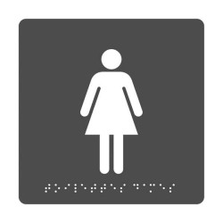 Toilettes Femmes + Braille