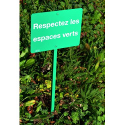 Respectez les espaces verts