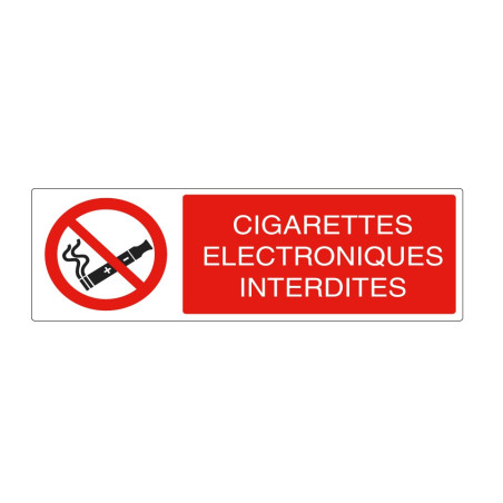 Cigarette électronique interdite 