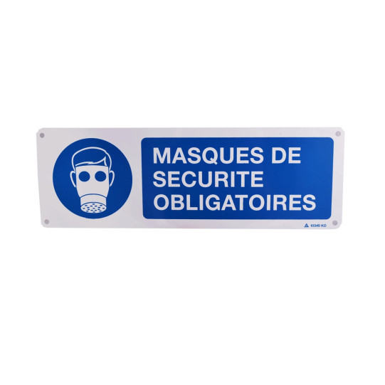 Panneau signalisation Masques de Sécurité Obligatoires