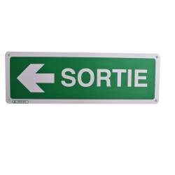 Panneau signalisation Sortie (Gauche)