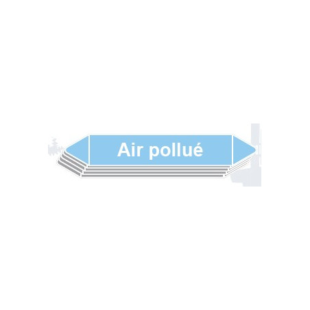 Pictogramme Etiquettes de tuyauterie Air