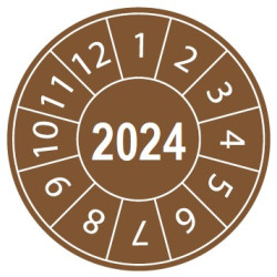 Pastille calendrier 2024
