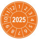 Pastille calendrier 2025