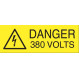 Pictogramme Danger 380 Volts Etiquettes