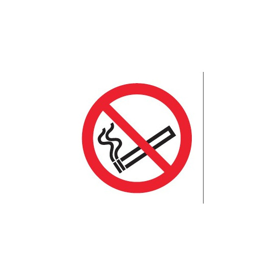 Défense de Fumer Picto Etiquettes