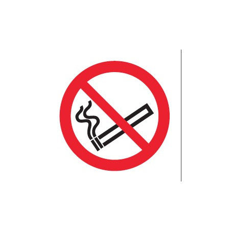 Défense de Fumer Picto Etiquettes