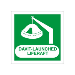 Panneau Davit Launched Liferaft