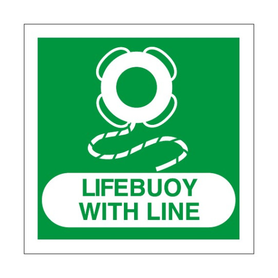 Panneau Lifebuoy with line