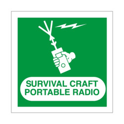 Panneau Survival Craft Portable Radio