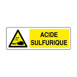 Panneau Acide Sulfurique