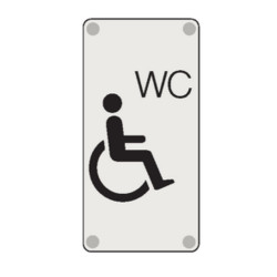 Handicapé WC Gamme Feuilletée 100x200mm
