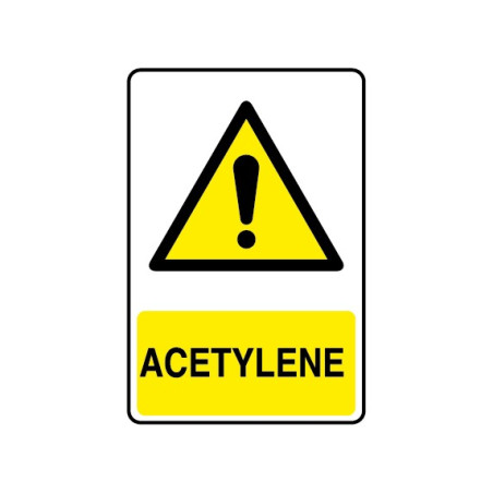 Panneau Acetylène