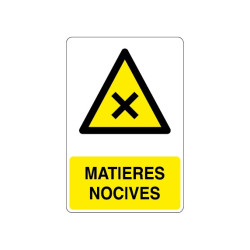 Panneau Matières Nocives