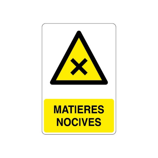 Panneau Matières Nocives