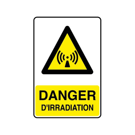 Panneau Danger D'Irradiation