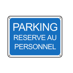 Parking réservé au personnel